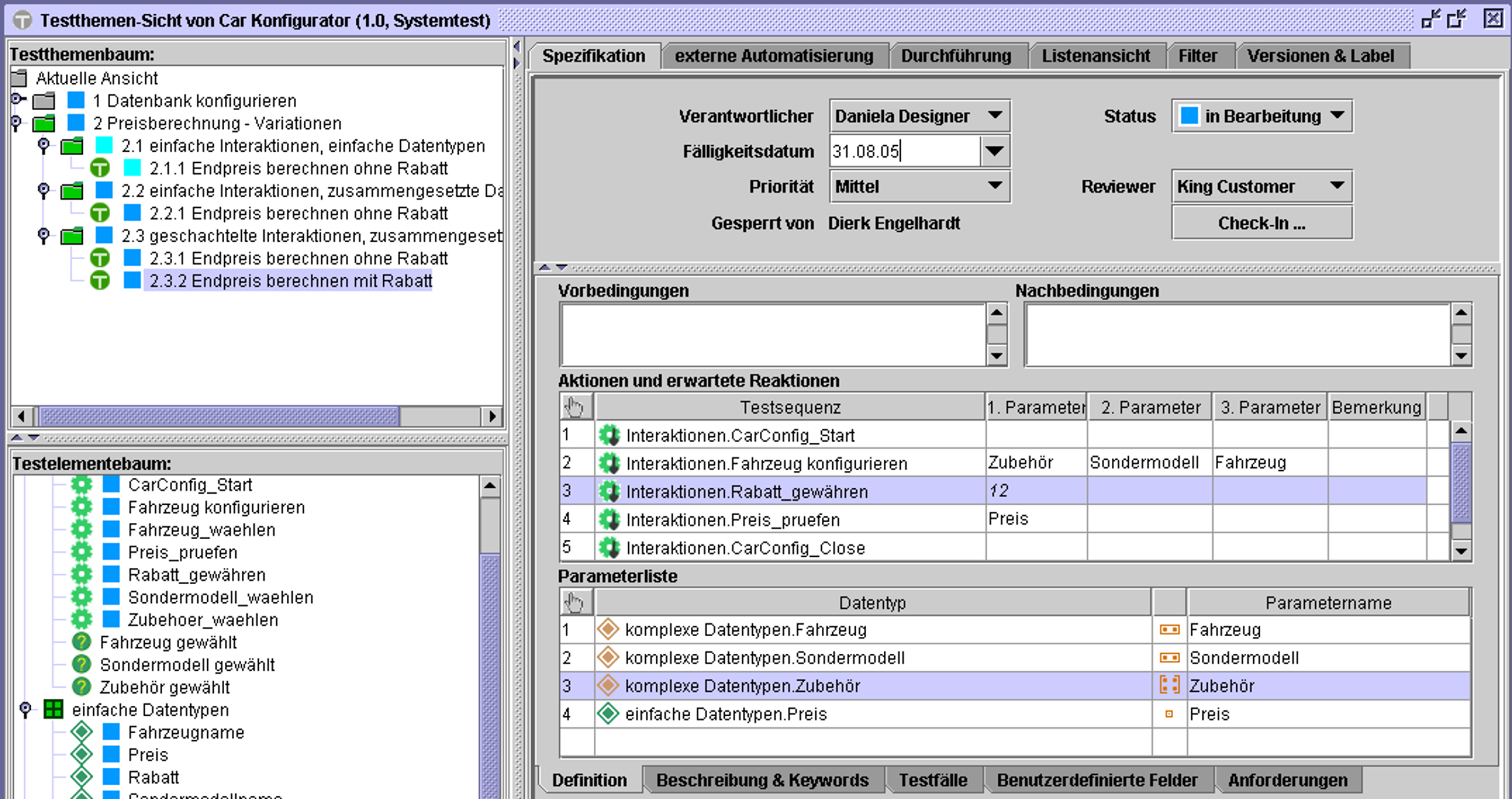 2004 – die erste Kundenversion 1.1.3 für Evaluationen